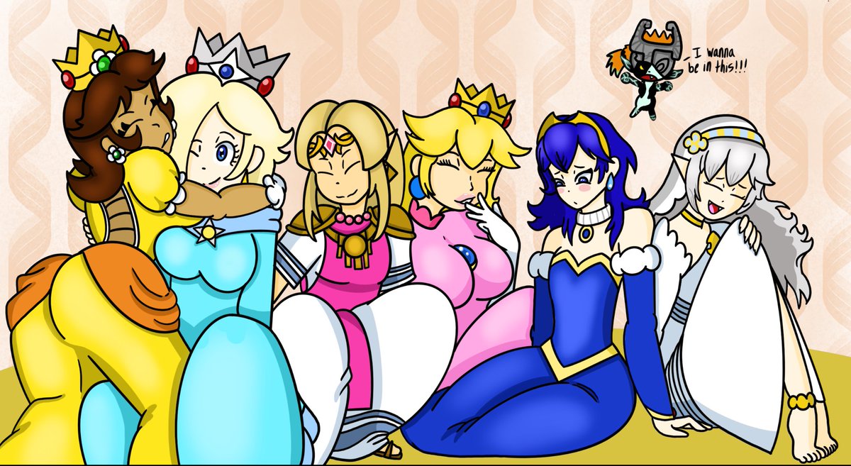 PB_CatsxLions's tweet photo. Happy National Princess Day #NationalPrincessDay #PrincessDay #princess #princessDaisy #PrincessRosalina #PrincessPeach #PrincessZelda #Corrin #PrincessMidna #SSBU #Nintendo #LegendOfZelda #SuperMario #Fe #FireEmblem https://t.co/FjvrWC1CVG