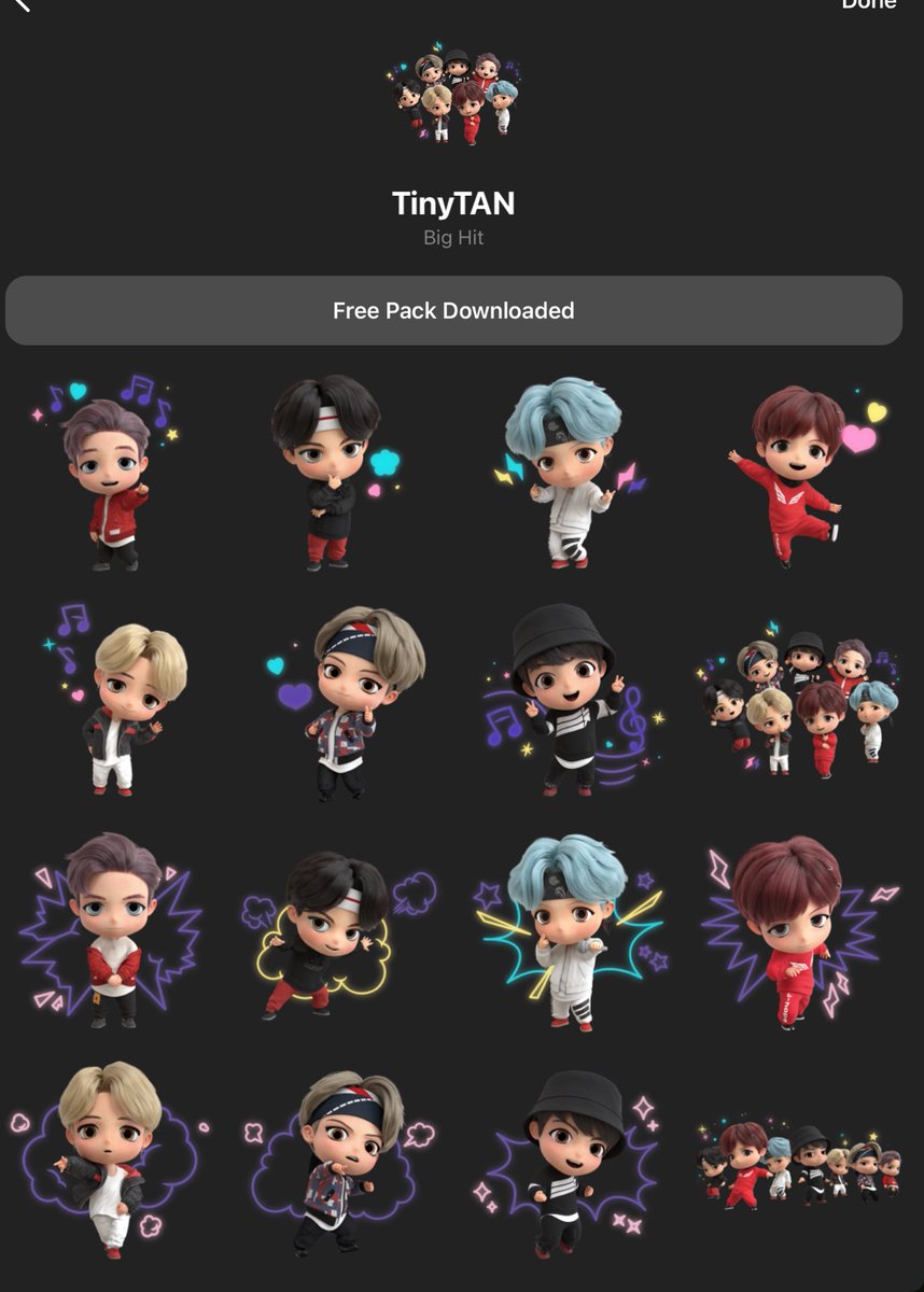 JiKookU4ria's tweet photo. OMG Facebook Messenger had Tiny Tan stickers. I’m sobbing 😭@bts_bighit @TinyTANofficial @BTS_twt #BTS #TinyTANStickerPack #TinyTAN #Messenger #Facebook https://t.co/E2tP0iVk0P