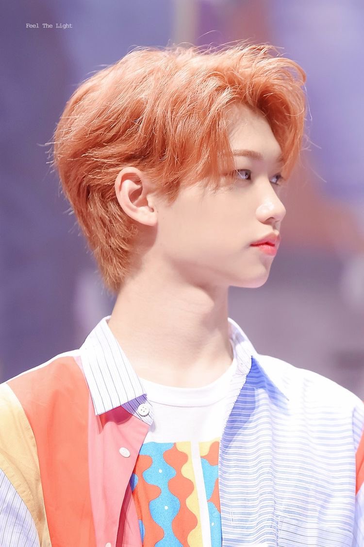hinata as felix (stray kids) 