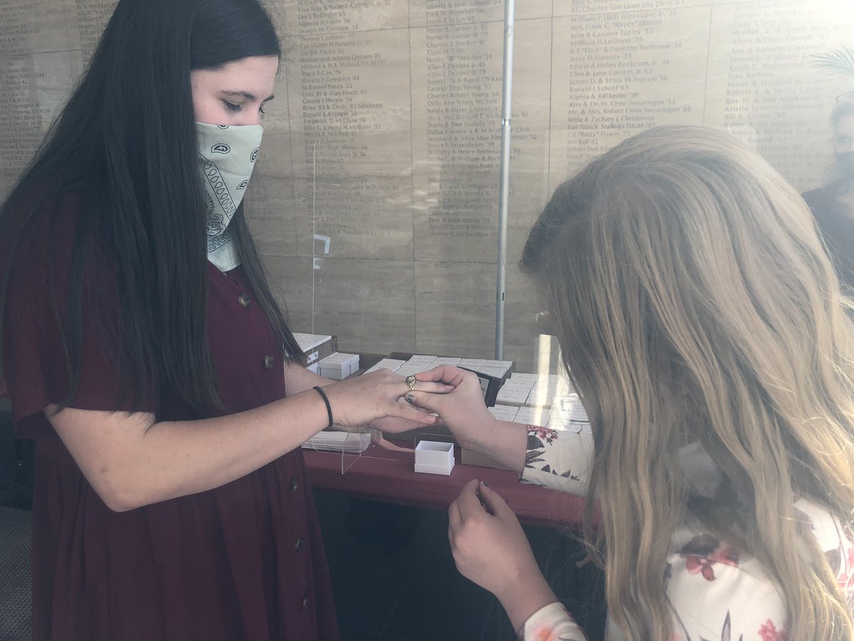 allimceach's tweet photo. Aggie Ring Day for my girl! #thatsmygirl #aggieengineer https://t.co/5d7L7L8itP
