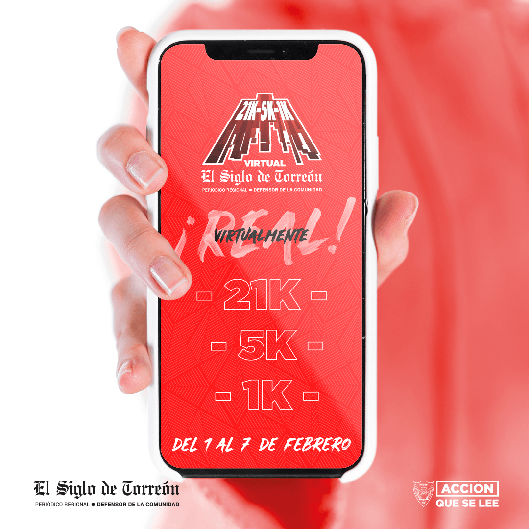 21kelsiglo's tweet photo. Este #2021 tenemos un nuevo reto, ¡y vamos a enfrentarlo! 💪
Ante la situación que atravesamos decidimos adaptarnos y hacer de la tradicional carrera de #ElSiglodeTorreón21k una experiencia #VirtualmenteReal,  invitando de manera responsable a todos los corredores! https://t.co/mYAkJqjo61