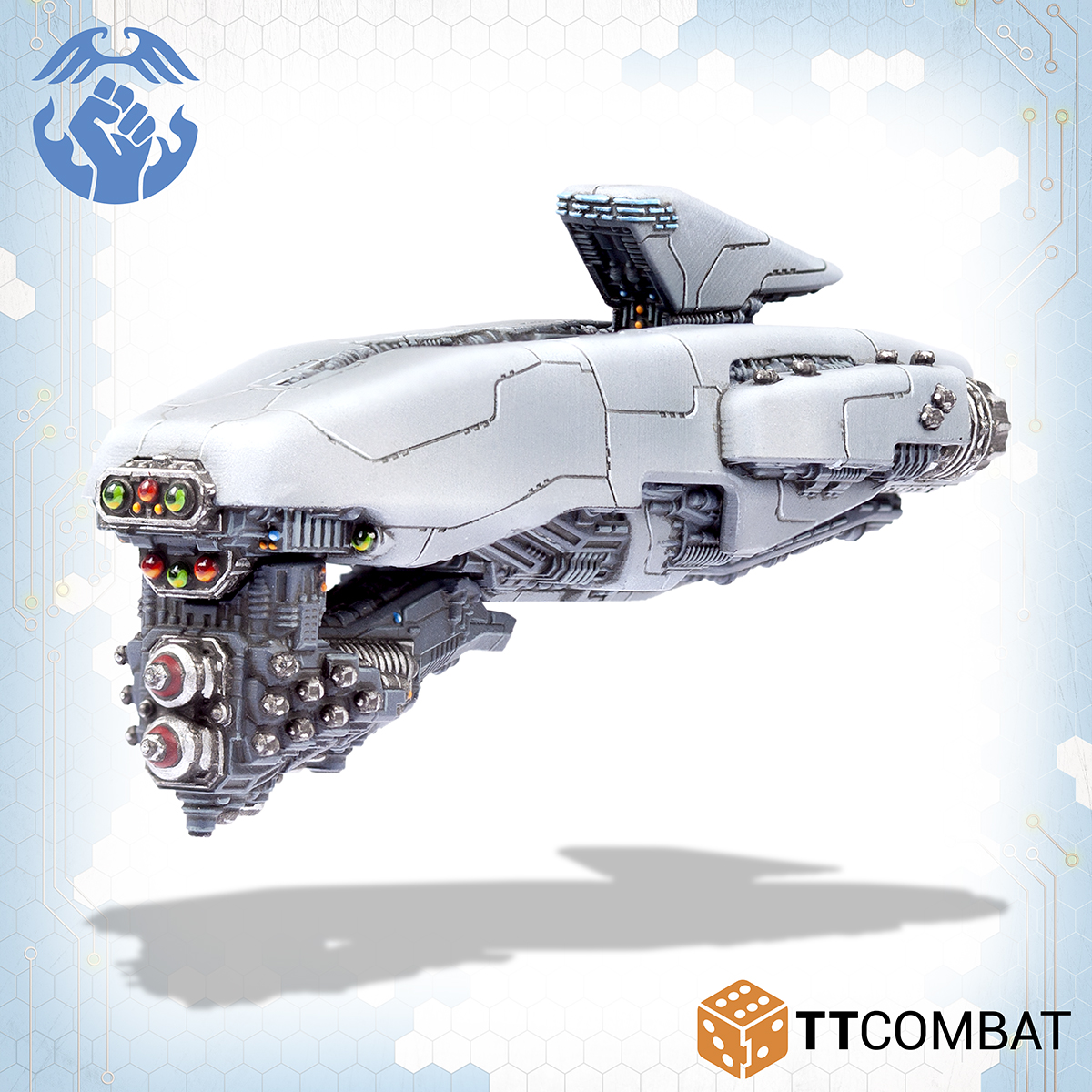 ontabletop's tweet image. The world of #DropfleetCommander expands this weekend with some new Resistance Cruiser options from @TTCombat - get a look at them here ow.ly/sHrf50CnNBo #OTT #OnTableTop