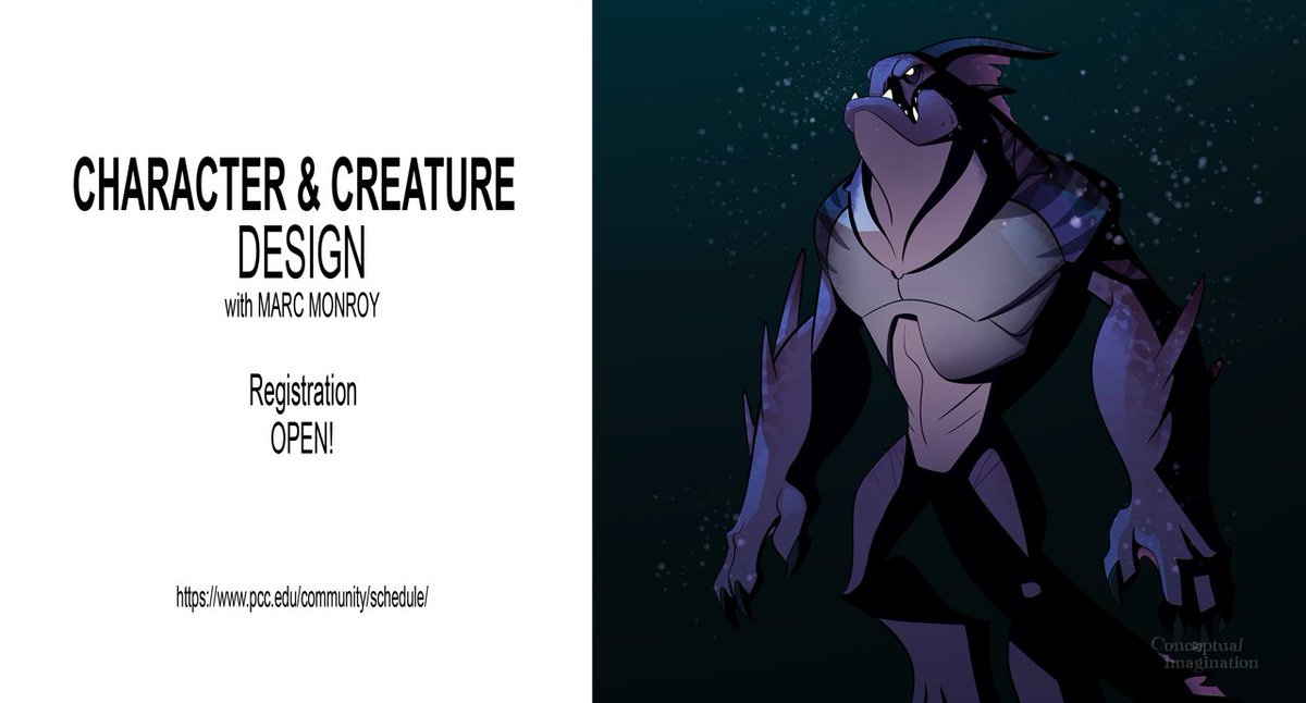 1royfinal's tweet photo. REGISTRATION at @PCCcommunityed is now OPEN!!
If you missed my Character and Creature Design class, last semester, you're in luck! I'll be back at it again this semester with round 2!
#ThinkPCCfirst #characterdesign #creaturedesign https://t.co/DQvdFeQ7qk