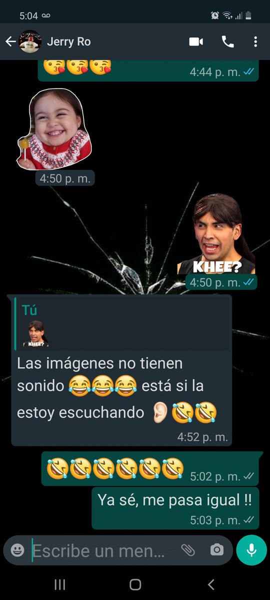 Clave_d_sol's tweet photo. Cuando eres capaz de transmitir un sticker basta jajajajajaja @gera_roga @elcapiperez #CapiFan https://t.co/fxSwKQlWGW