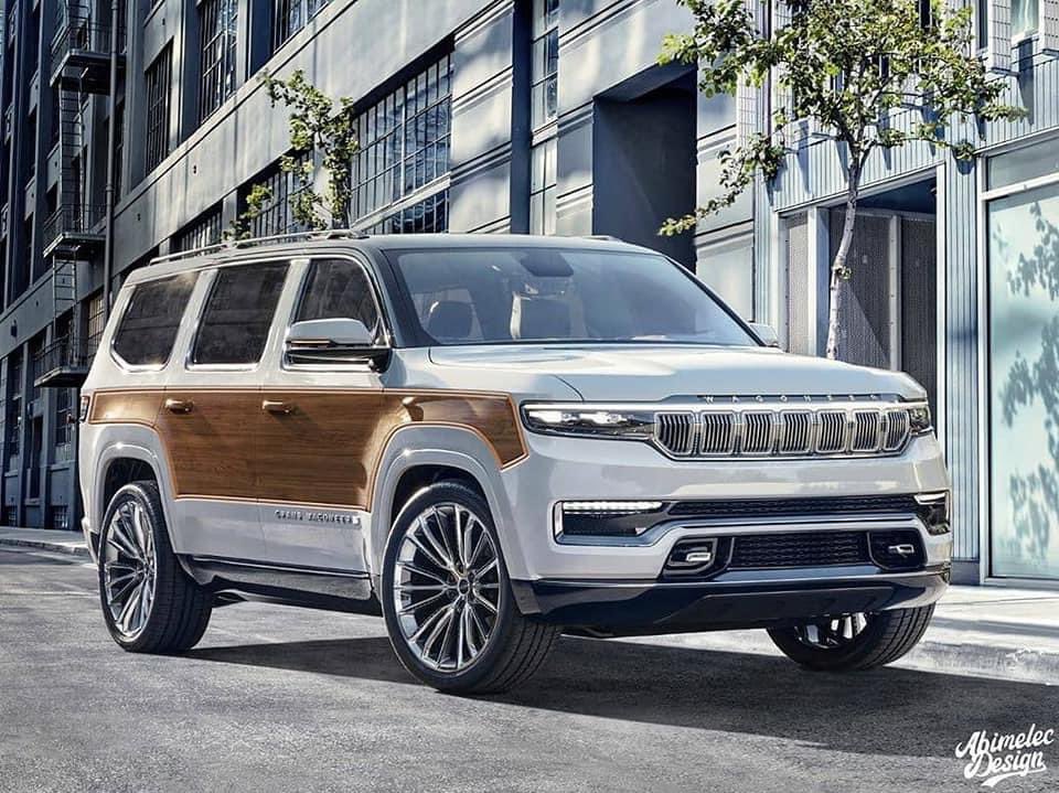 TheChadColby's tweet photo. Wow..... check out the 2021 @Jeep #GrandWagoneer https://t.co/hSnVy26GQc