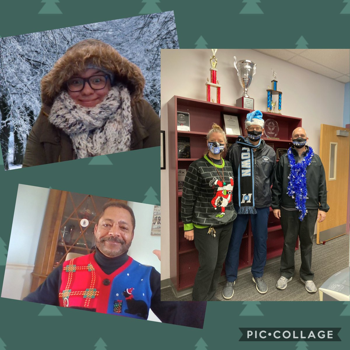 HtownHSCCPS's tweet image. HHS Admin Feeling Wintery! ❄️ ⛄️ #canepride #virtualspiritweek