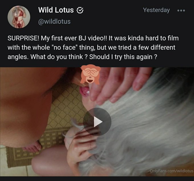 Watch Lotus's leaked NSFW photo on TwXstars