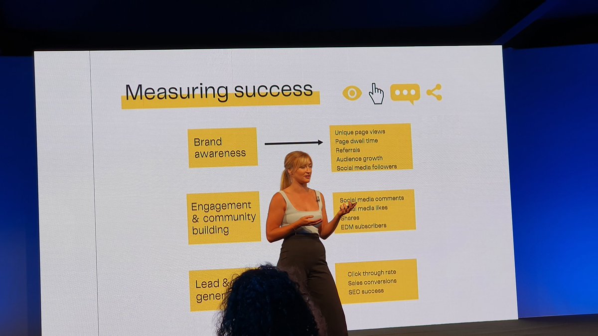 Think like a publisher. Act like a brand. The world is now digital. Content is just storytelling = provide information-as-a-experience. To create stand-out content, have fun, be creative, be bold, find a niche.
<a href="/Elly_Strang/">Elloise Strang</a> <a href="/NZTEnews/">NZTE</a> <a href="/dwdowns/">David Downs</a> <a href="/SianSimpson/">Siân Simpson</a> #DigitallySpeaking
