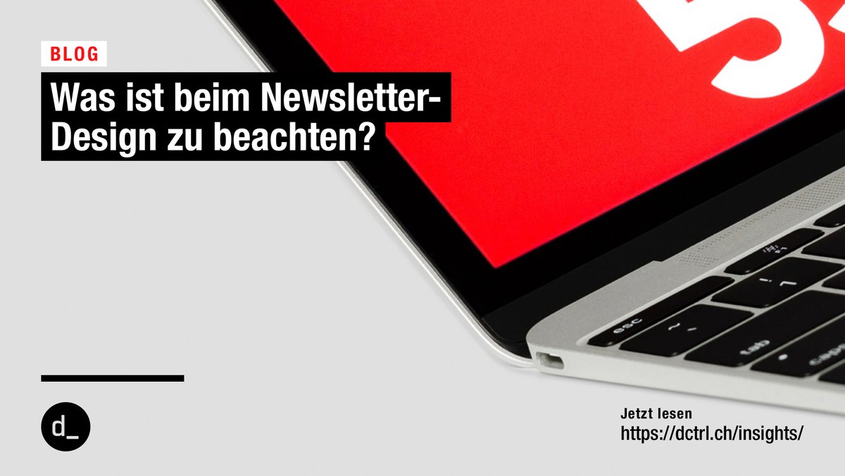 dctrl's tweet photo. Newsletter Design - worauf gilt es zu achten? Erfahren Sie mehr hierzu in unserem neusten Blog Post:
👉 https://t.co/uNWUhZag4t
——
#dctrl #swiss #switzerland #schweiz #zurich #agentur #agency #mailchimp #newsletter #email #marketing #strategy #design https://t.co/h38OdlSyrT