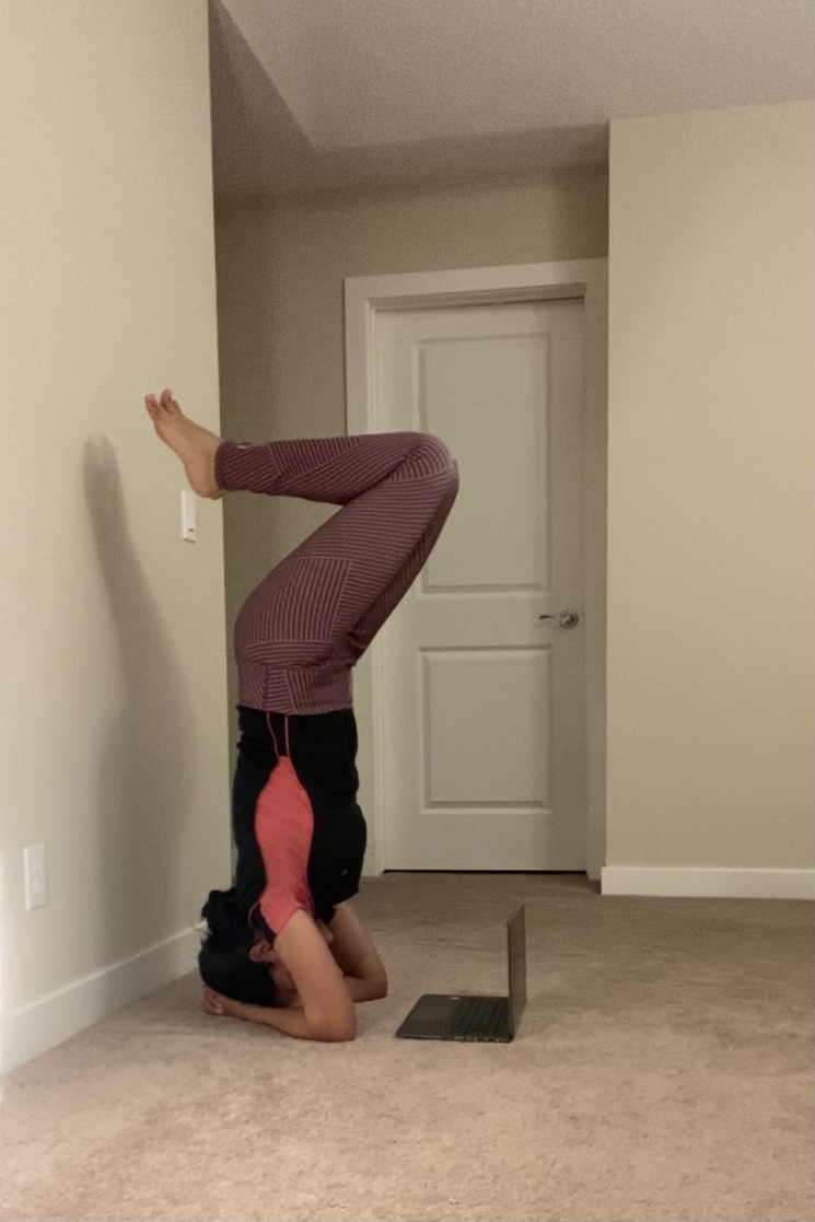 GlobalETraining's tweet photo. What's UP #AU2020? 🤸🏾♀️
One of our #GeT staff is showing her full commitment to eLearning (and amazing headstand skills) in our #ILearnfromHere Photo Contest!
Learn more about how you can get involved and win a FREE year of eTraining: https://t.co/aUV3KkGHg6
#BIM #AEC #ConTech https://t.co/MoMaWbMDOL