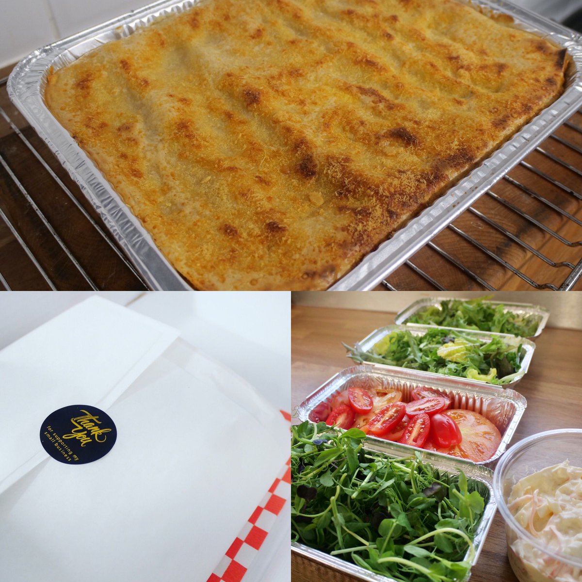 RachAlsKitchen's tweet photo. We’ve had the pleasure of providing a #family #privateclient with a couple of #familystyle #dinners #familystyledining #dishes over the past couple of nights ... these included #lasagna and #chickenthigh #stroganoff with sides and a box of 12 #fresh #homemade #mincepies ... https://t.co/ivQzuJfi65
