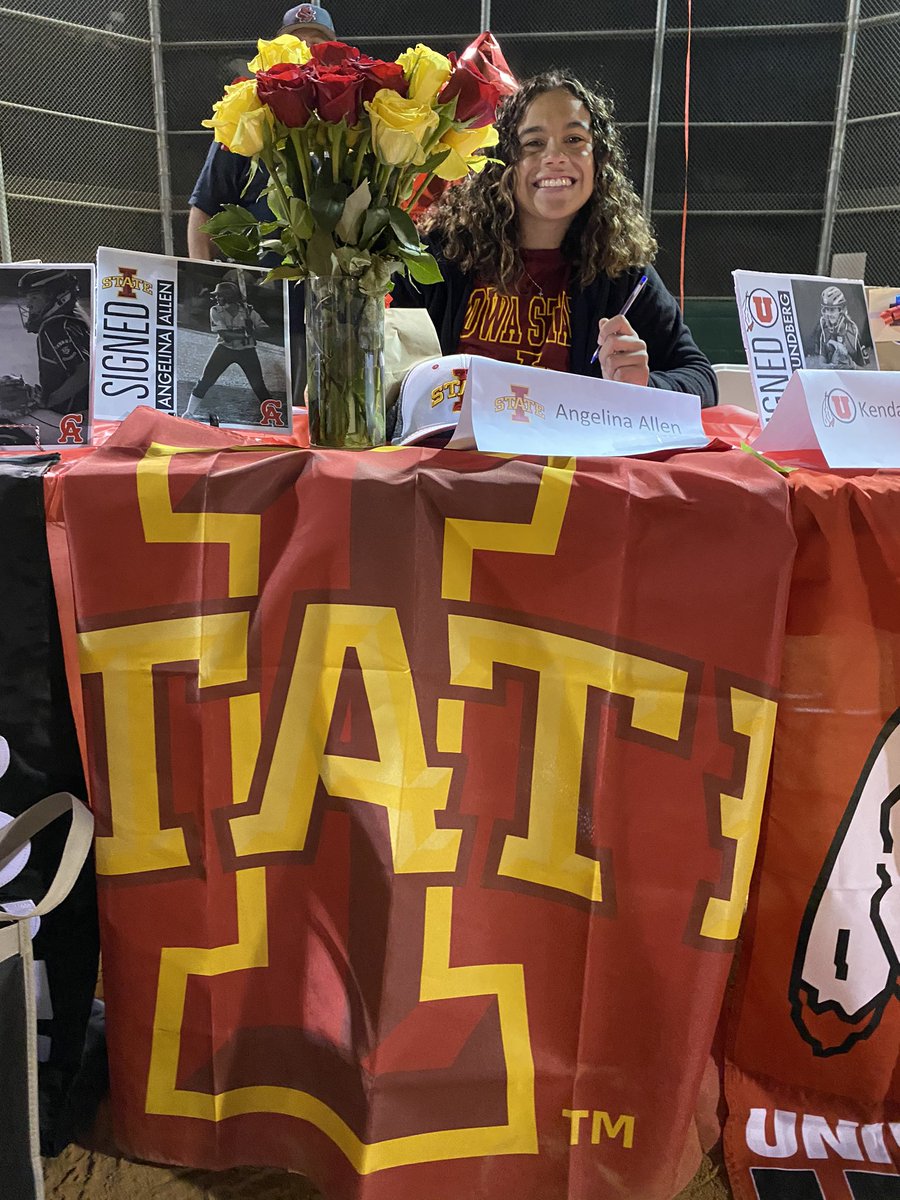 loveangjo's tweet photo. So proud of this kid!!
(p.s. she wants to meet Brock Purdy)lol
#futurecyclone
#iowastateuniversity
#iowastatesoftball #nationalsigningday https://t.co/DXJGr5wriT