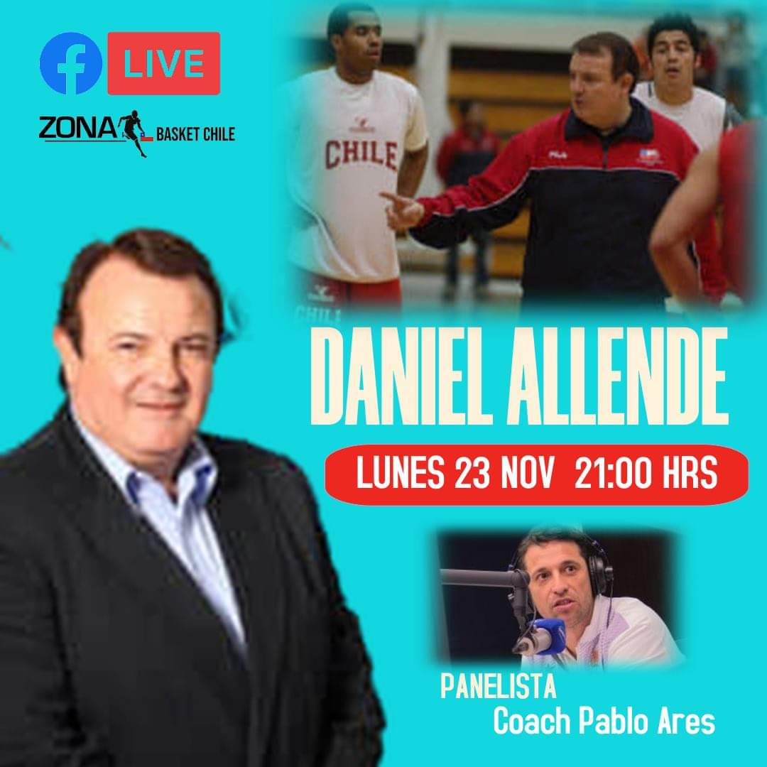 Lunes 23 Noviembre 🕘21:00 hrs
Daniel Allende