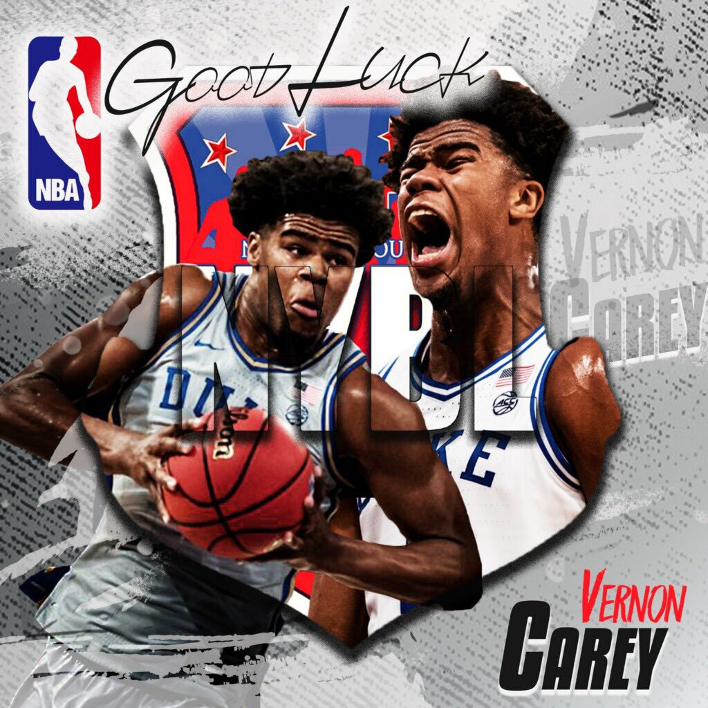nyblbball's tweet photo. Good Luck to #NYBL Alum Vernon Carey. Carey was a standout with the Team Florida AAU Program. Carey is projected as a 1st Round Draft Pick in tonight’s #NBADraft . #NBADraft2020 #NYBL2NBA #TheProvenPath https://t.co/tNHFe1RLit