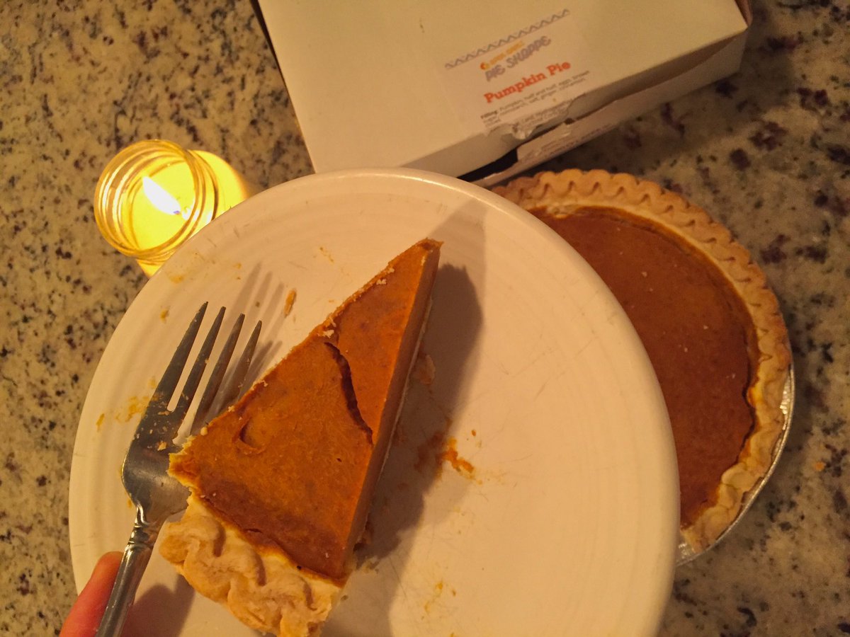 ArissaWalsh's tweet photo. Picked up our @openarmsmn pie today...didn’t wait for Thanksgiving to dig in.🤫 https://t.co/lzvZiwlCWv