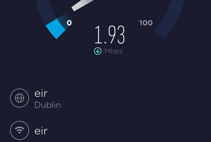 BernardJoyce's tweet image. Really poor coverage from @eircare @eir this evening, has been &amp;lt;1Mbps for last few hours. Surely time for @Dept_ECC &amp;amp; @comreg to come down heavy on companies not enabling people to work from home. #comreg