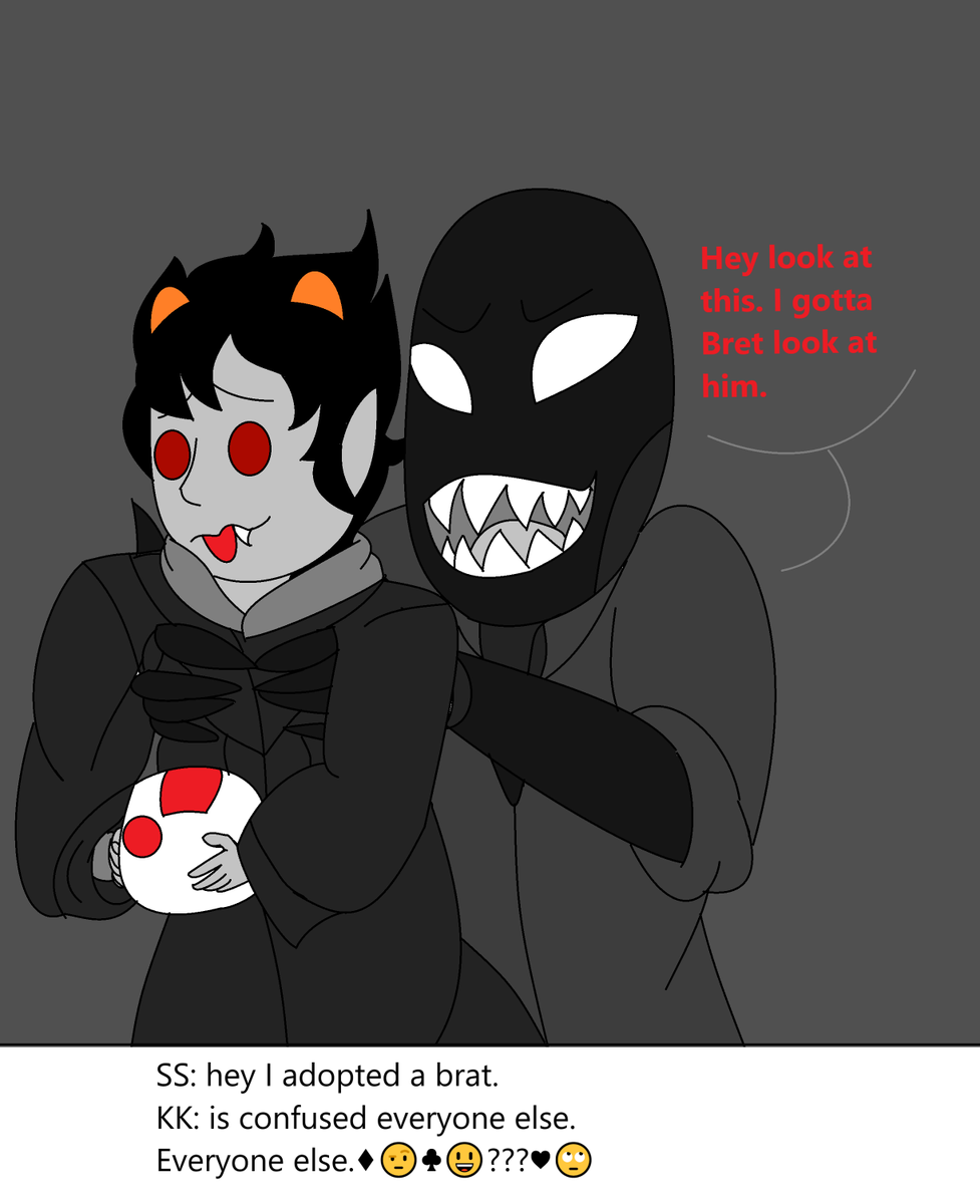 MStudios112's tweet photo. #stabdads #Karkat #SpadesSlick https://t.co/RTi5liWbWA