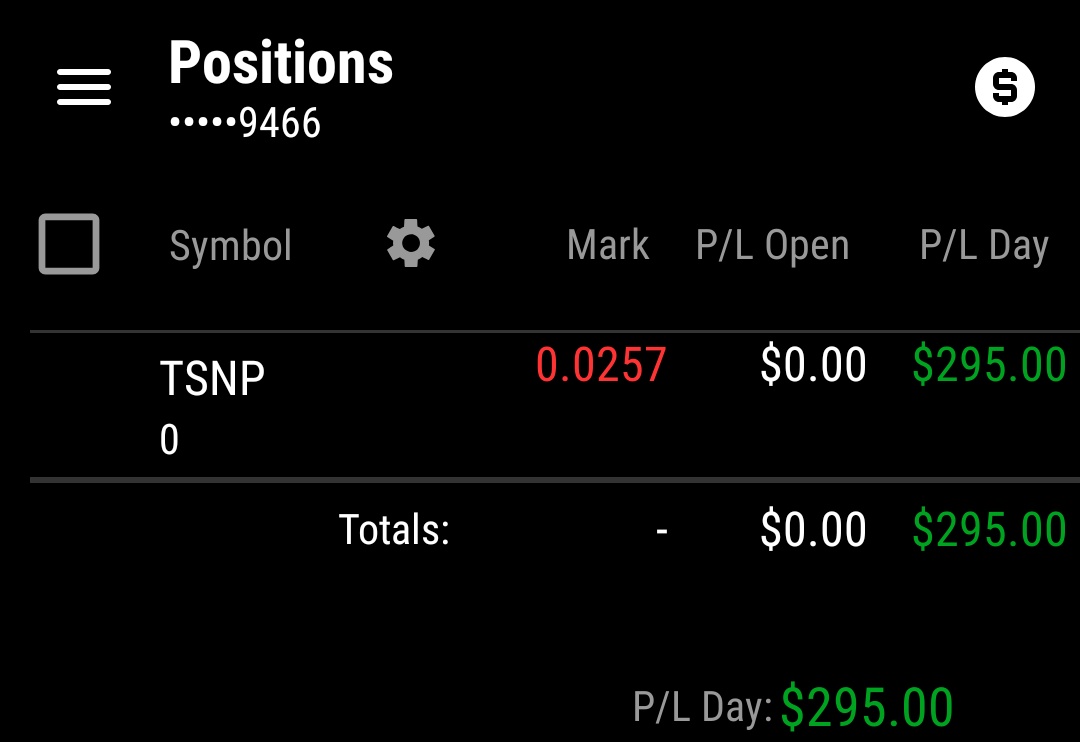 LaratondaMark's tweet image. @ThePennyPro well another decent trade in a red day!  Thanks Jeff, mods and the SPP crew for another wonderful afternoon of chatting and trading!