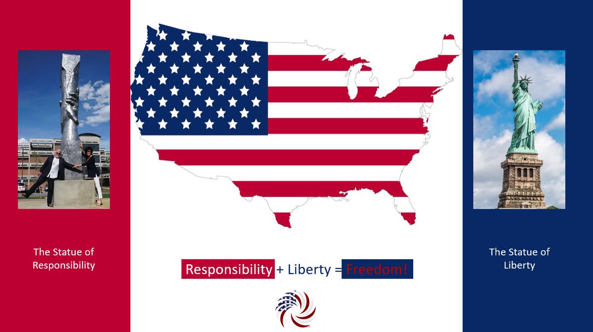 MyRenatus's tweet photo. Viktor Frankl once said "America is a great country built on extraordinary principles with such unequaled freedoms. The Statue of Liberty on the east coast needs to be book-ended with a statue of responsibility on the west coast. You cannot have liberty without responsibility." https://t.co/OuFmCotOn0
