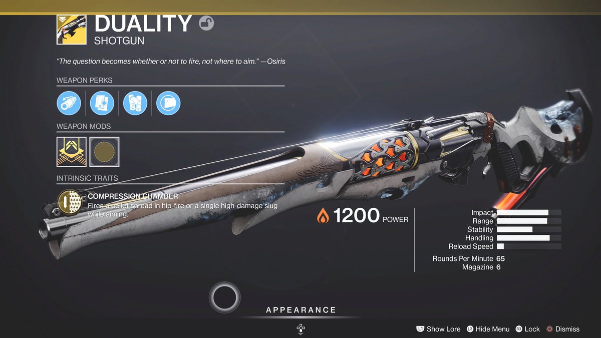 glockgamer's tweet photo. What are your thoughts on this new shotgun?? 🔫We are  #SquadUpMF Come Play with Us #Destiny2 on #ps4 Clan link in bio🔫
#gamingcommunity #gamers #DestinyClan #destinyguardians #playstation4 #BlackArmory #forsaken #DestinyClan #destinyplayers #beyondlight #glockgamer #ps5 https://t.co/cZV2JkWNSy