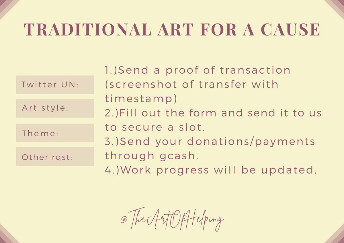 TheArtOfHelping's tweet photo. #CommissionsForACause
#ArtForACause
#BookCoverForACause
#AcademicHelpForACause https://t.co/PTwDWvAE39