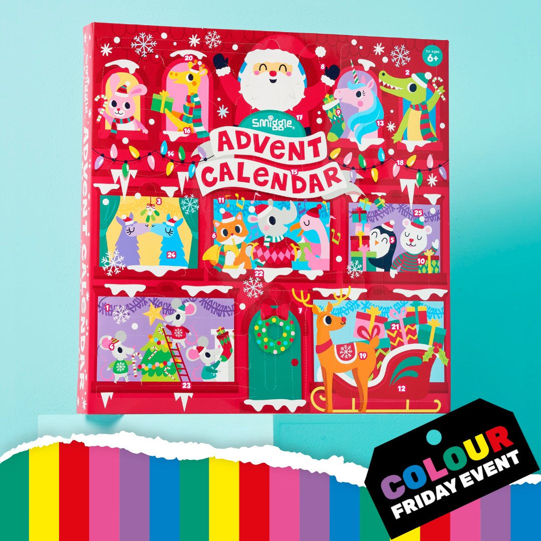 Get in quick, our Advent Calendars are now £25! 🎄 With over £50 worth of limited edition Smiggle goodies inside AND the chance to WIN a £500 Smiggle shopping spree they won't last long 🏃 Shop our Advent Calendar here 👉 bit.ly/35eoe2S