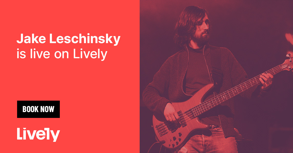 Strike some chords. Jake Leschinsky is live on Lively! #GoLively

Jake is a bassist, funk master and member of the music collective <a href="/SwiftTechnique/">Swift Technique</a>.

Book a Bass or Drum Lesson, or brush up on your Music Performance Skills with Jake today golive.ly/host/jake-lesc…