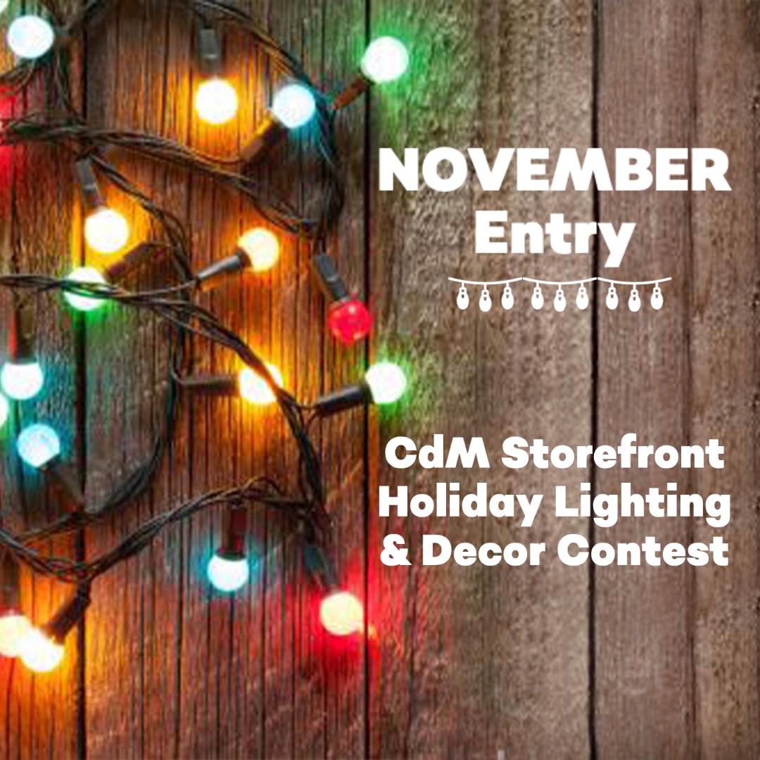 CdmXmasWalk's tweet photo. CdM Storefront Holiday Lighting Contest https://t.co/nCVrkMEMjI https://t.co/19mSz1fr3M