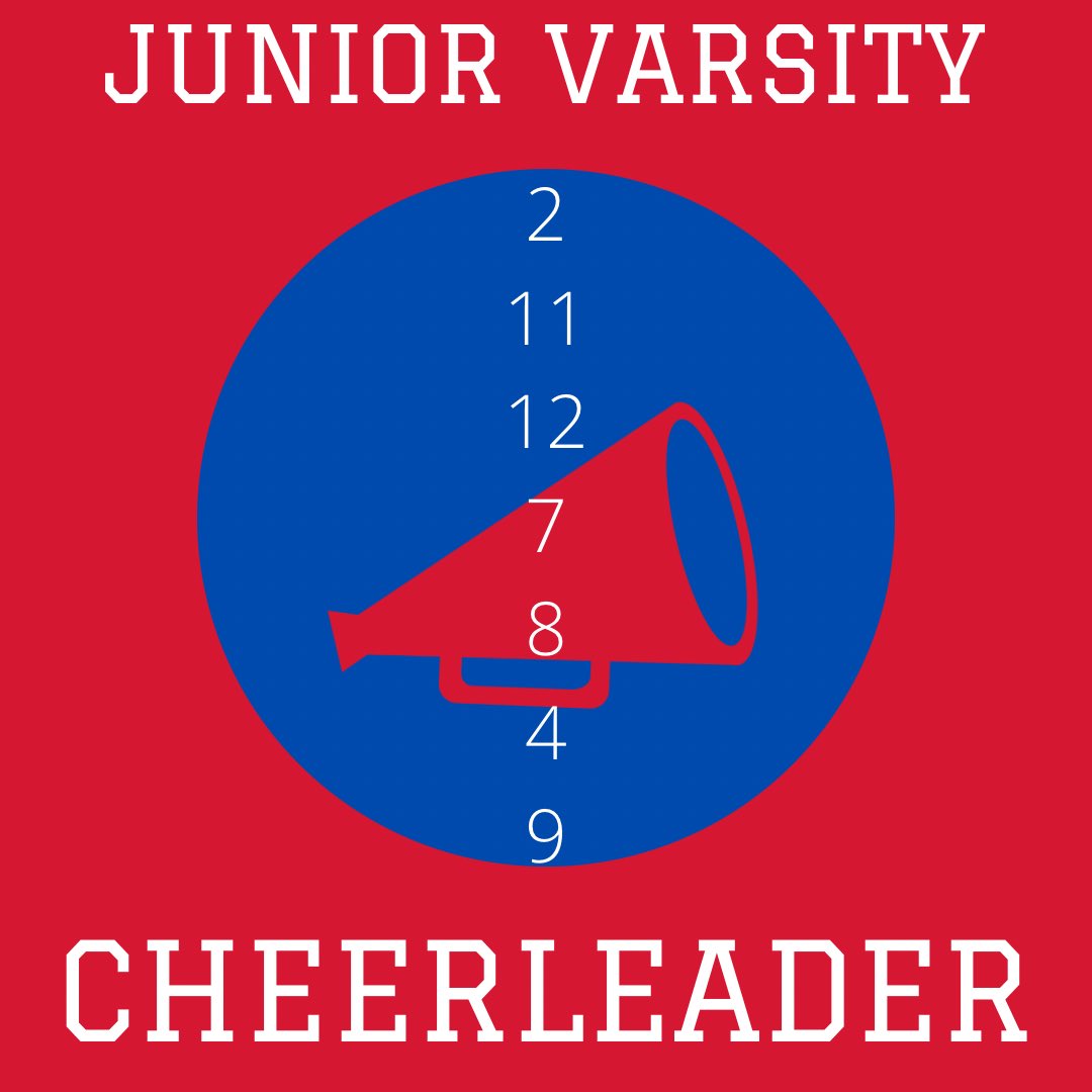 Congratulations to the 20-21 cheer teams!