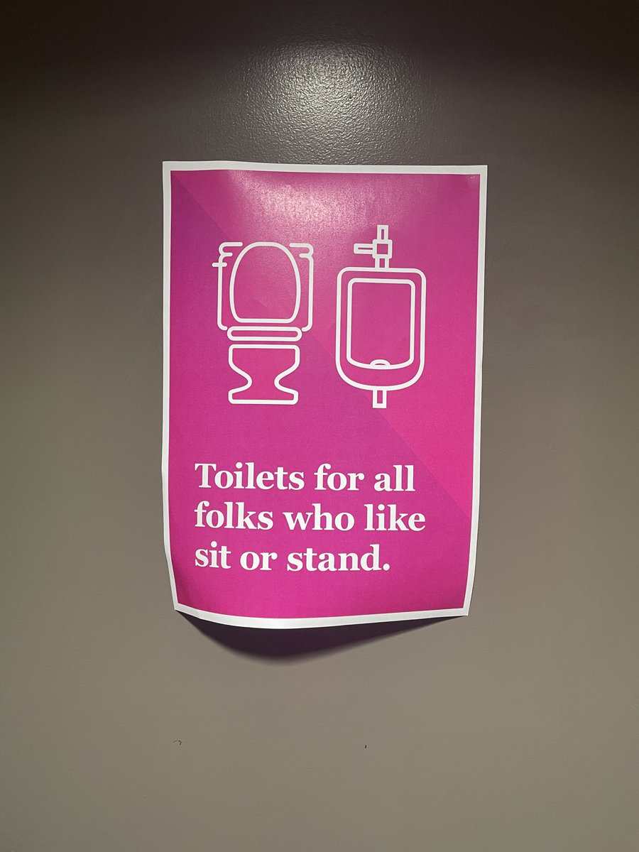 UXNZ's tweet image. How UXers label bathrooms ❤️

#UXNZ2020 #inclusivedesign