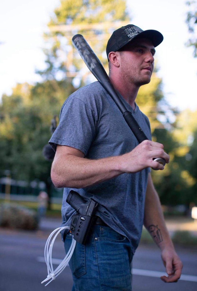 Chandler Pappas illegally open carried a handgun in violation of a court order at an 8/26 event in Gresham, OR, where he openly threatened to murder anti-racist protesters ( https://twitter.com/RoseCityAntifa/status/1321264812660195330)  https://www.dailykos.com/stories/2020/8/27/1972883/-Far-right-street-theater-is-all-about-creating-a-violent-left-bogeyman-for-mass-consumption  https://twitter.com/RoseCityAntifa/status/1329221320542830592
