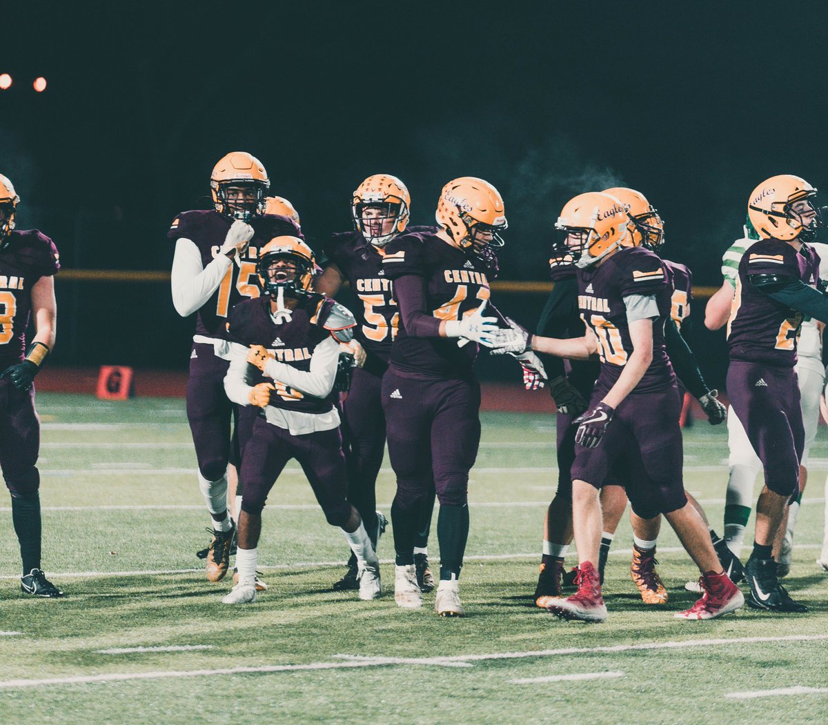 We talk about character &amp; doing the right thing, all the time. This special group of kids demonstrated unwavering integrity, battled adversity, &amp; were always resilient. Seniors, thank you for upholding the standard &amp; laying the groundwork for our program. #WITHAPURPOSE #WEWILL🦅