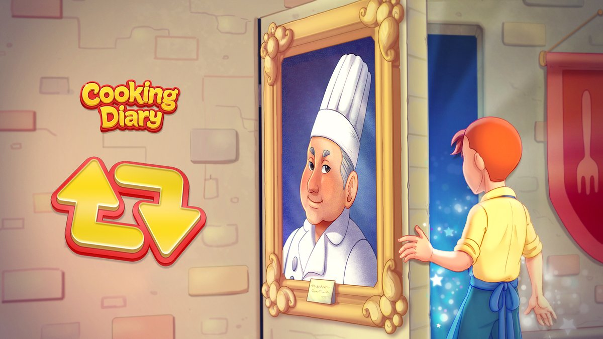 Chef, look! 🙀 Johnny found a secret room that was hidden behind a painting in the Culinary School dining hall! 🤫 Retweet this post to help him unravel the mystery of this place. Don't miss your chance to win 100 rubies. 🎁 There will be 15 lucky winners! 🎊
