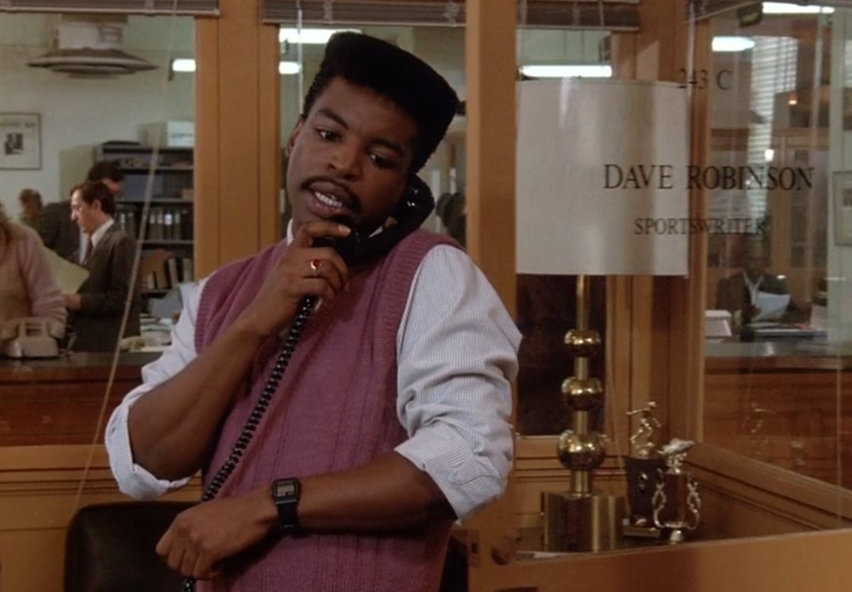 I heard a rumour this hunk might make an appearance! Reporter Dave in his pink sweater vest and flat-top glory. Honestly, it was so comforting to see this guy's face 🌈 Let <a href="/levarburton/">LeVar Burton</a> host Jeopardy already! shorturl.at/yEOY8