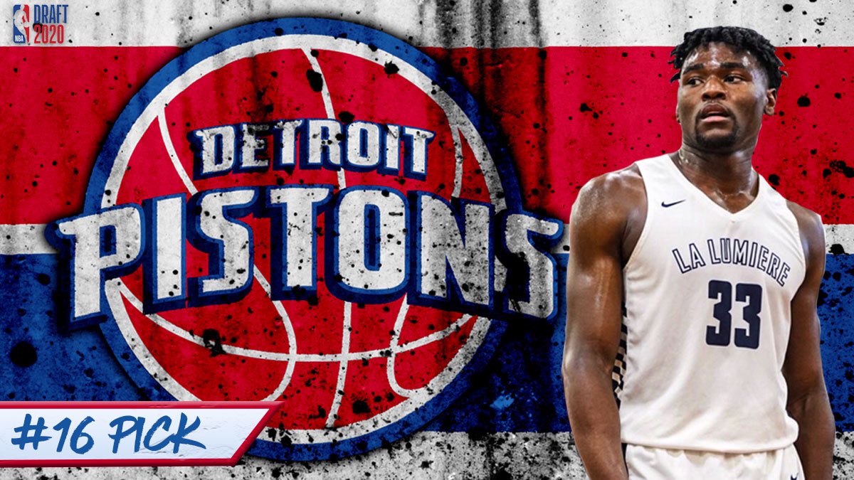 DEEE-TROIT BASKETBALL!!

With the 16th overall pick in the <a href="/NBADraft/">NBA Draft</a> the <a href="/DetroitPistons/">Detroit Pistons</a> select Isaiah Stewart!!

#WeAreLaLu | #NBADraft