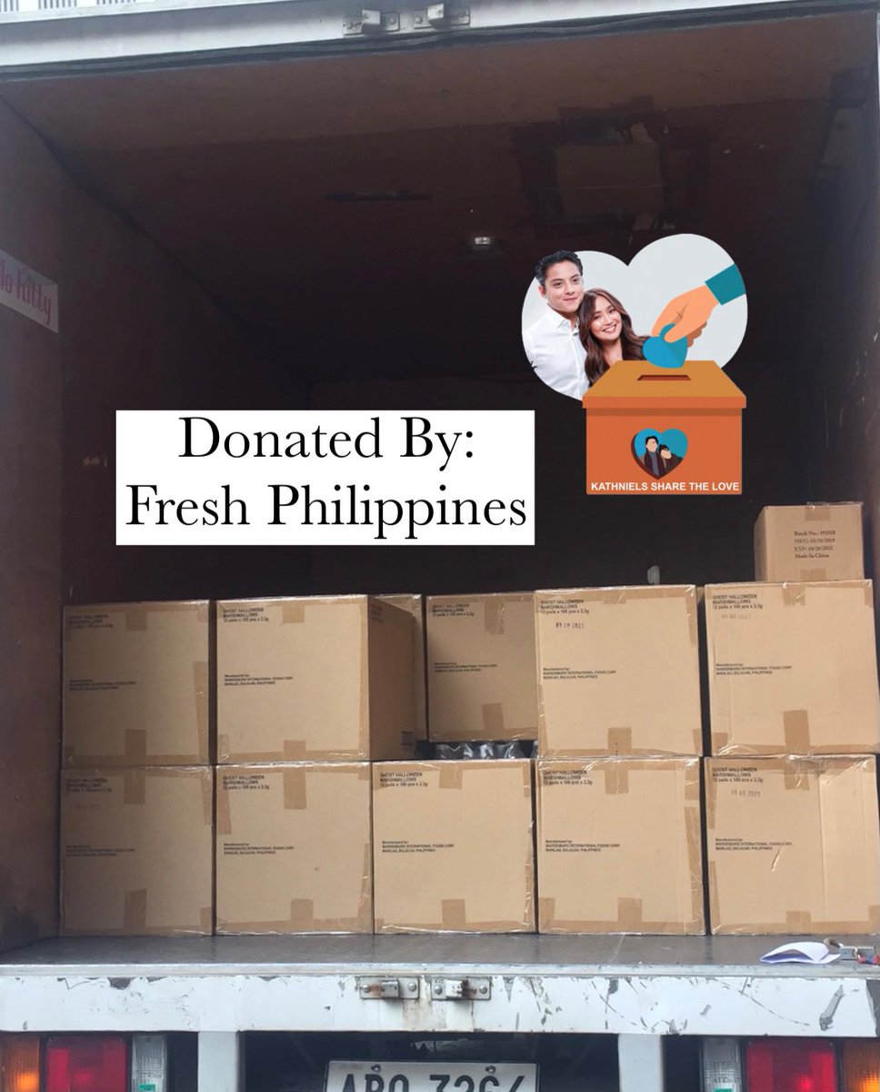 KNsShareTheLove's tweet image. We would like to express our sincerest gratitude &amp;amp; appreciation  to @FreshSkinlabPH for supporting the #KathNielsShareTheLove and sending big amount of goods! We didn&apos;t expect this 😱Thank you so much for your generosity. May God bless your company more. 🙏🏼

@bernardokath