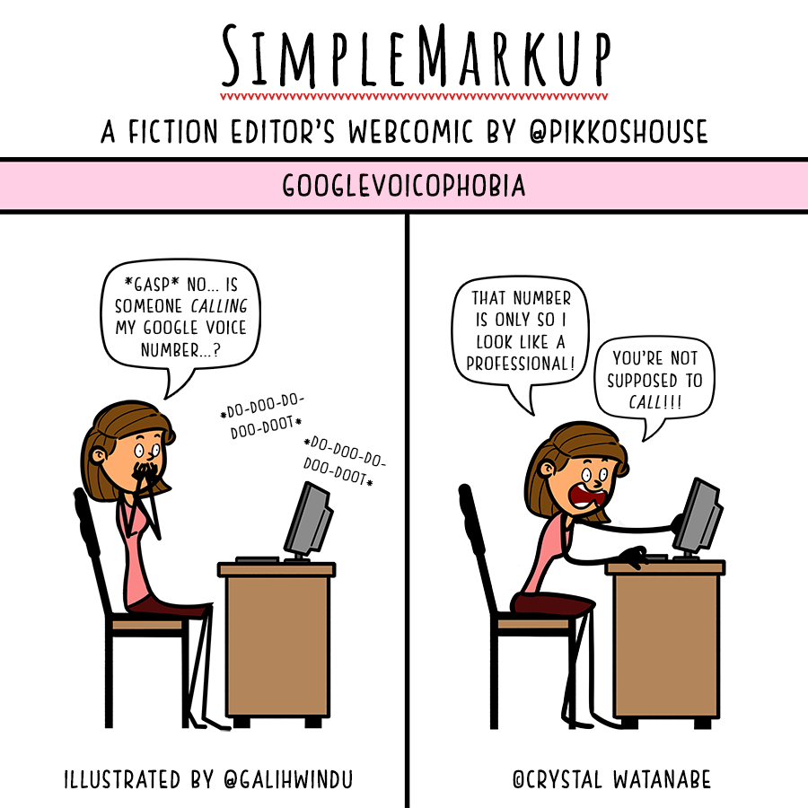 pikkoshouse's tweet image. In this week's #SimpleMarkup, Edie is sitting at her desk when the unthinkable happens. #comics #amediting #editor #editors #editorslife #freelancers
Blog post: pikkoshou.se/sm166
Archive: pikkoshou.se/80a76
Store: pikkoshou.se/52211