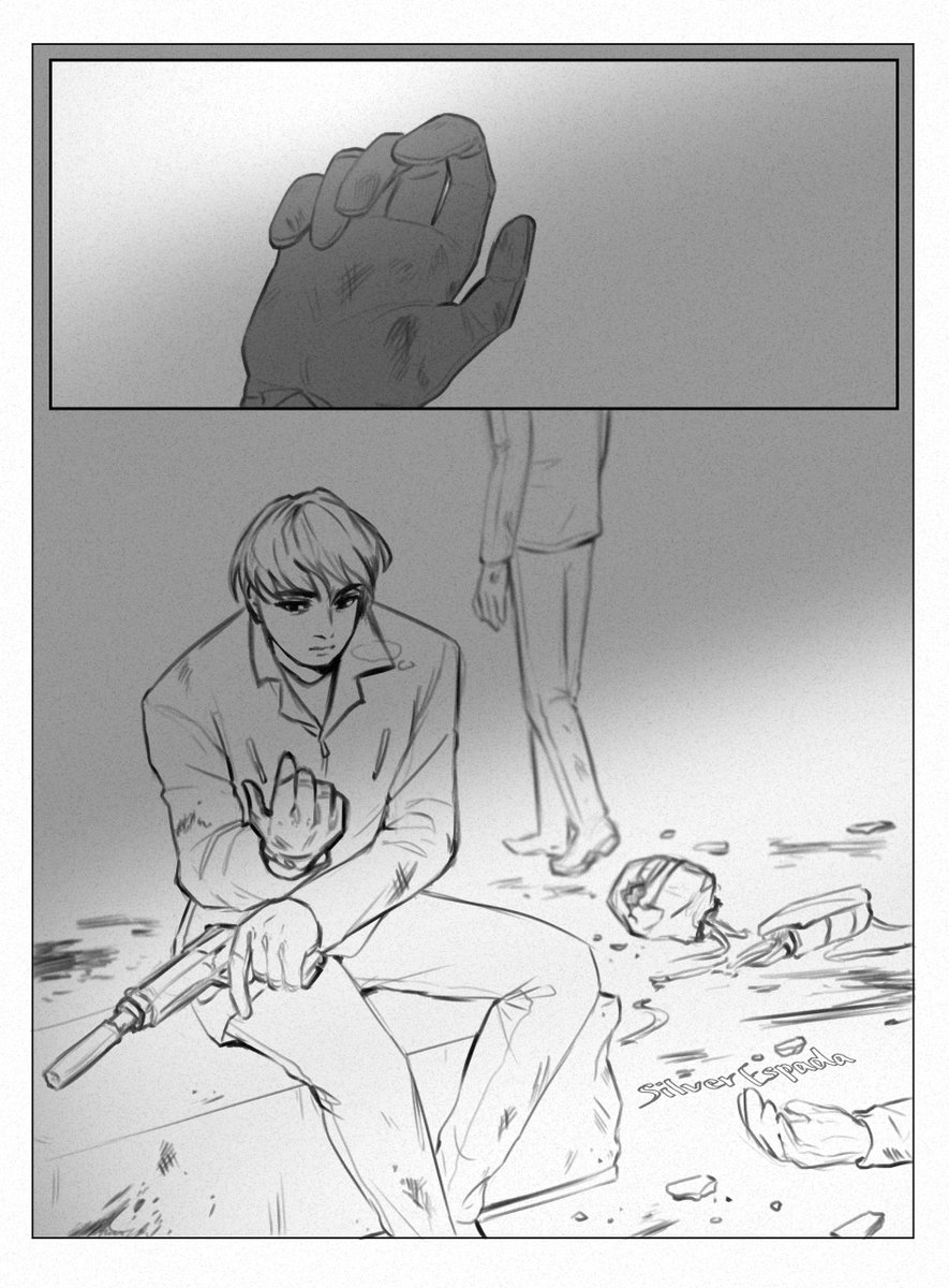SilverEspada's tweet photo. 🟦Android Blues

fanart of the webtoon In The Bleak Midwinter; by @KMCryptid and @ArtyHermit https://t.co/Mbg8FsvxID