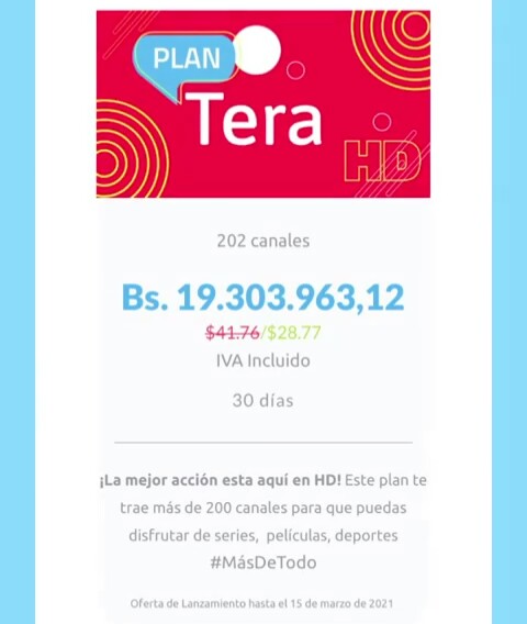 Adickson_1's tweet photo. Enserio estos sin los planes de #SimpleTV ? Que robo madre mía !
_
@simpletvzla
@SimpleTVVE #Venezuela #DirecTV #DirectvVenezuela https://t.co/liU3rmss5i