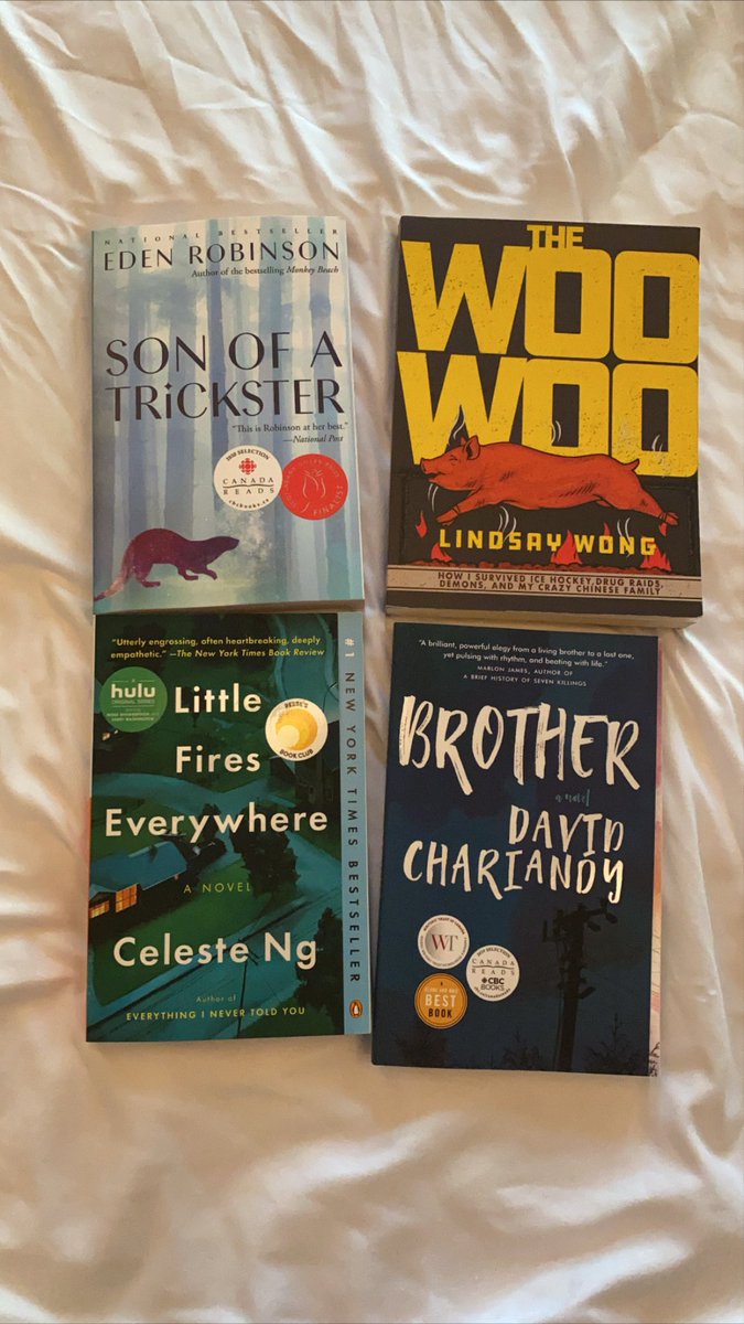 In Grade 12 English, we created our own version of Canada Reads. 

Some of the texts students championed include:

Seven Fallen Feathers
Scarborough
Frying Plantain
Americanah 
The Illegal 

and so much more!