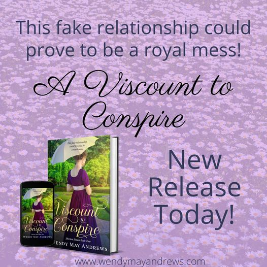 #New release #Romance A Viscount to Conspire #HistoricalFiction  #author  wendyMaeAndrews  a royal mess! amazon.com/Viscount-Consp…