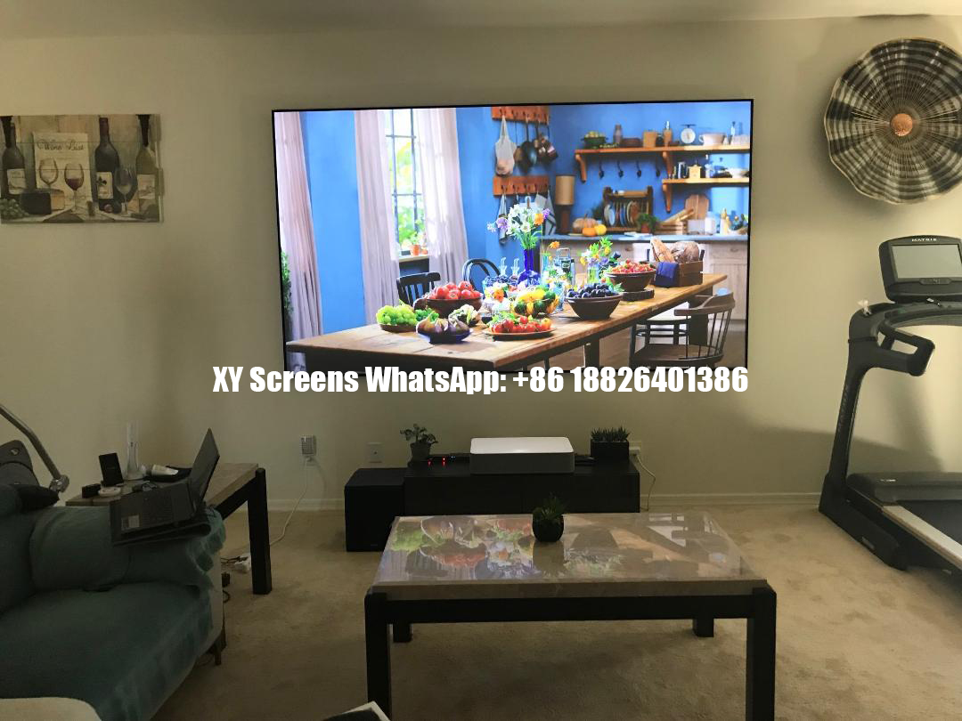 Norman_lbs's tweet photo. Review from the USA: 120 inch XY Screens PET Crystal UST ALR Screen with Vava4K Projector. #hometheaters #homecinema #homeautomation #homeautomationsystem #homeaudio #hifiaudio #projectors 
Email: august@xy-screen.com
Youtube: https://t.co/puWooFbTcY https://t.co/8td7Ez0vK4