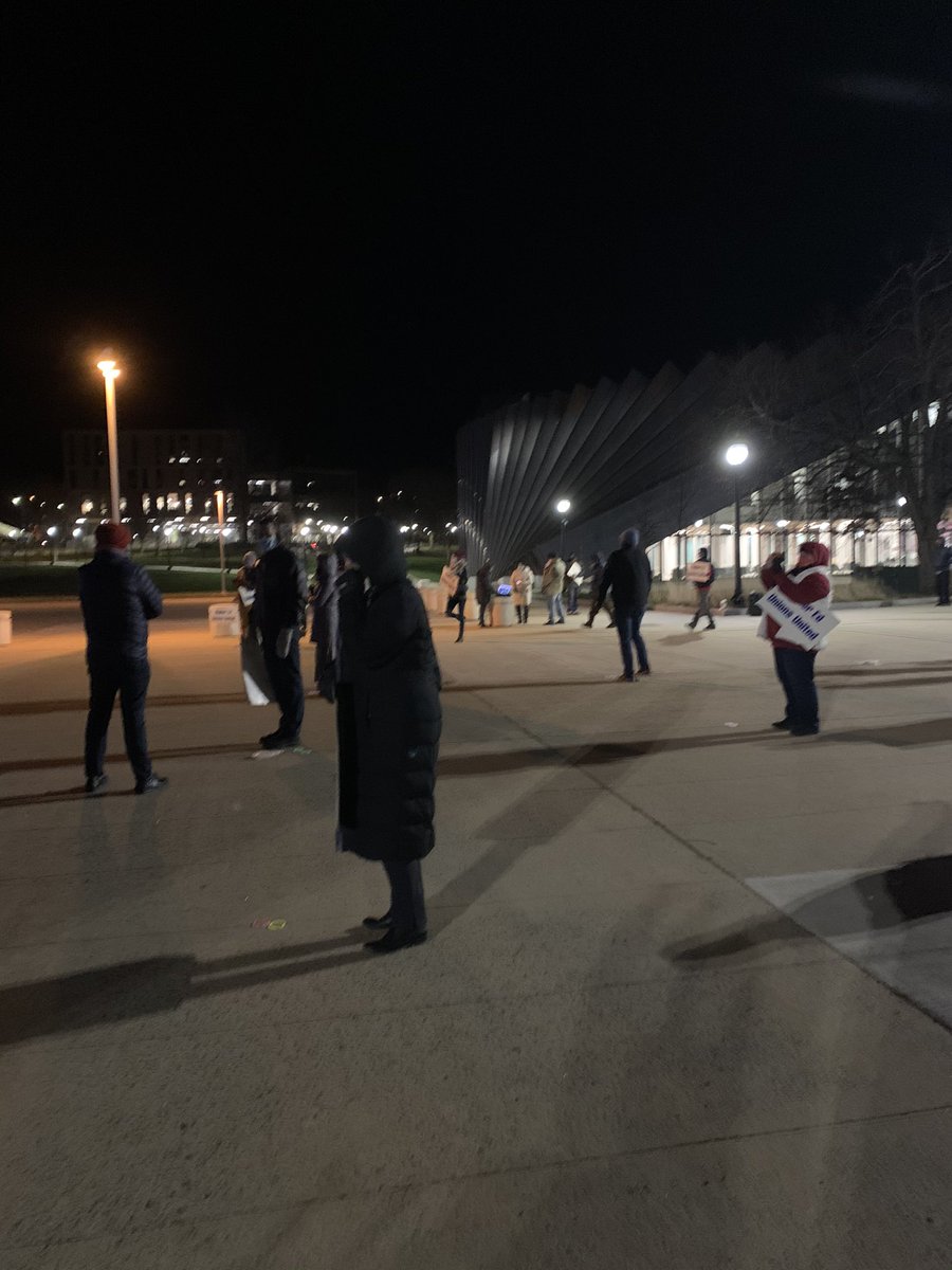 cra_h06's tweet photo. Out with @PVDemSoc at @UMassAmherst to support the UMass unions - #BringStaffBack https://t.co/Ou1XlLECBD