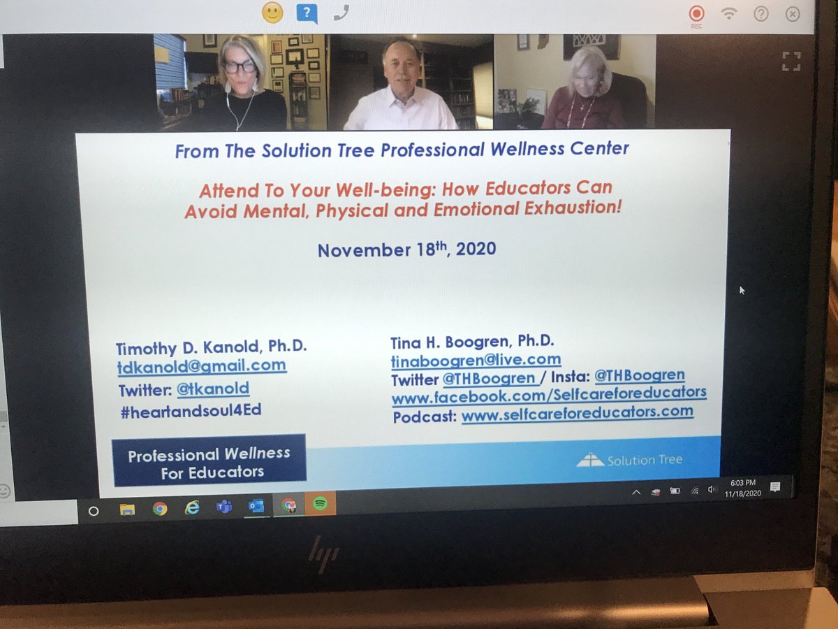 What an amazing evening learning from our friend, Dr Tina Boogren ⁦<a href="/THBoogren/">Tina H. Boogren, PhD</a>⁩, all about how to avoid mental exhaustion and how to make ourselves 1% better each day! Can’t wait to share with our #aacpsawesome peeps!