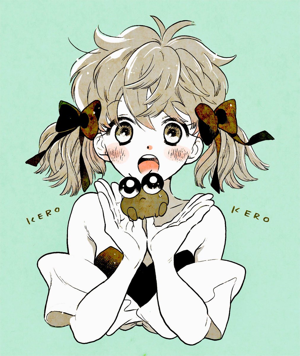 ケロケロちゃいむのミモリちゃん 釣巻和 のの湯連載中のイラスト