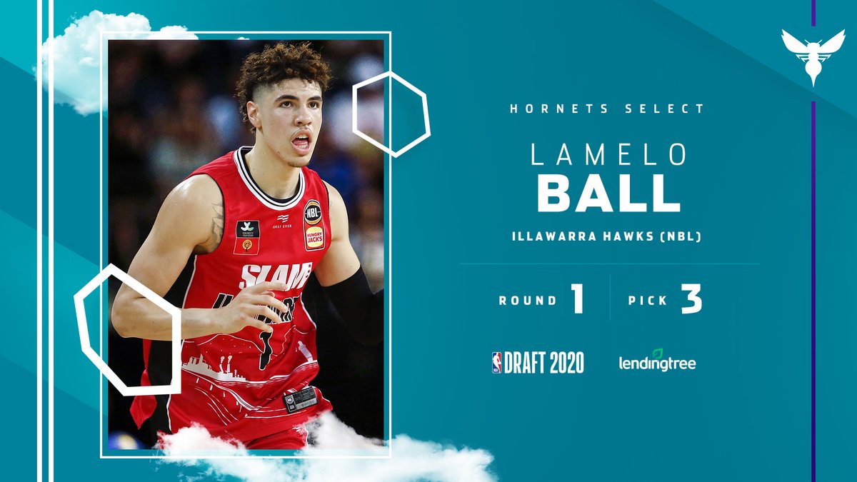 Charlotte Hornets On Twitter Official The Hornets Have Selected Melod1p With The No 3 Pick Welcome To Buzz City Lamelo