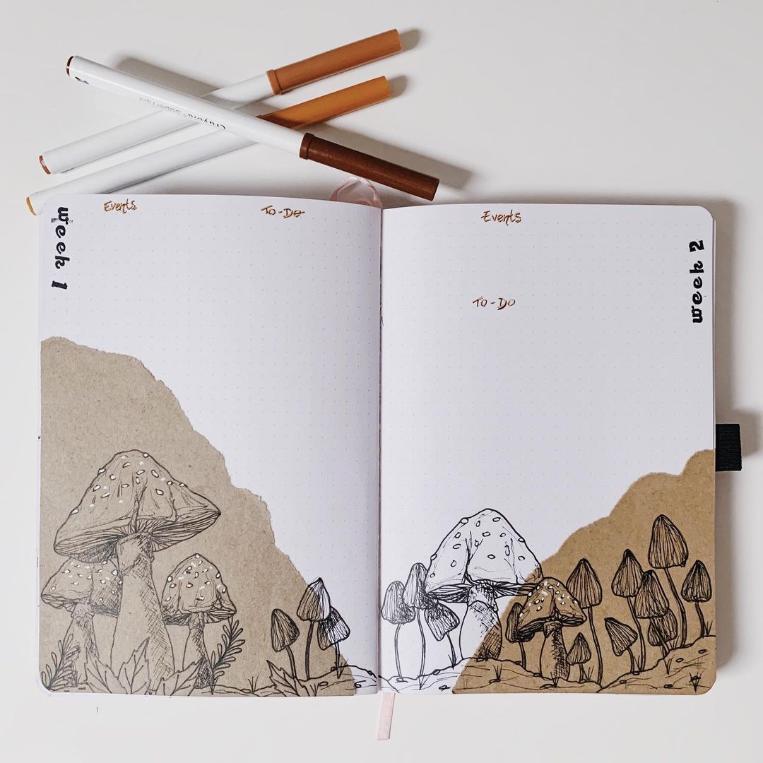 ALotMallForYou's tweet photo. 🍄Mushroom spread

These mushrooms are so natural you could include them in your sping theme! It is designed by @thefrenchbujo on IG.

https://t.co/ihfk5ChWvq
🔖#JournalAddicts #DiaryJournal #PlannerCover #JournalInsert #WhatToWriteInJournal https://t.co/DHOAJWAurs