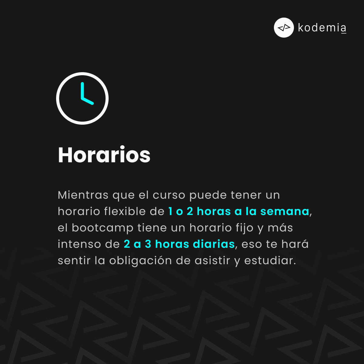 kodemiamx's tweet image. ¿Quieres #aprenderaprogramar o mejorar tus conocimientos? ✔️
👨💻¿Todavía no te decides entre un curso o un #Bootcamp? 
Conoce las 4 principales diferencias entre un #cursodeprogramación y un bootcamp 👇
#Kodemia #codingbootcamp
