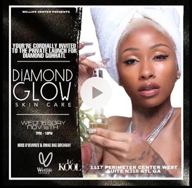 JOIN ROBERT KOOL BELL  2NIGHT @ Diamond Glow Skincare WellLife Center 7-10pm 
1117 Perimeter Center West Atlanta GA 30338
#LEKOOLCHAMPAGNE Use Code "LKC" for 25% DISCOUNT @ CHECKOUT OR linkin.bio/lekoolchampagne
#celebratelife
#champagneshower
#champagnelifestyle
#champagneglass