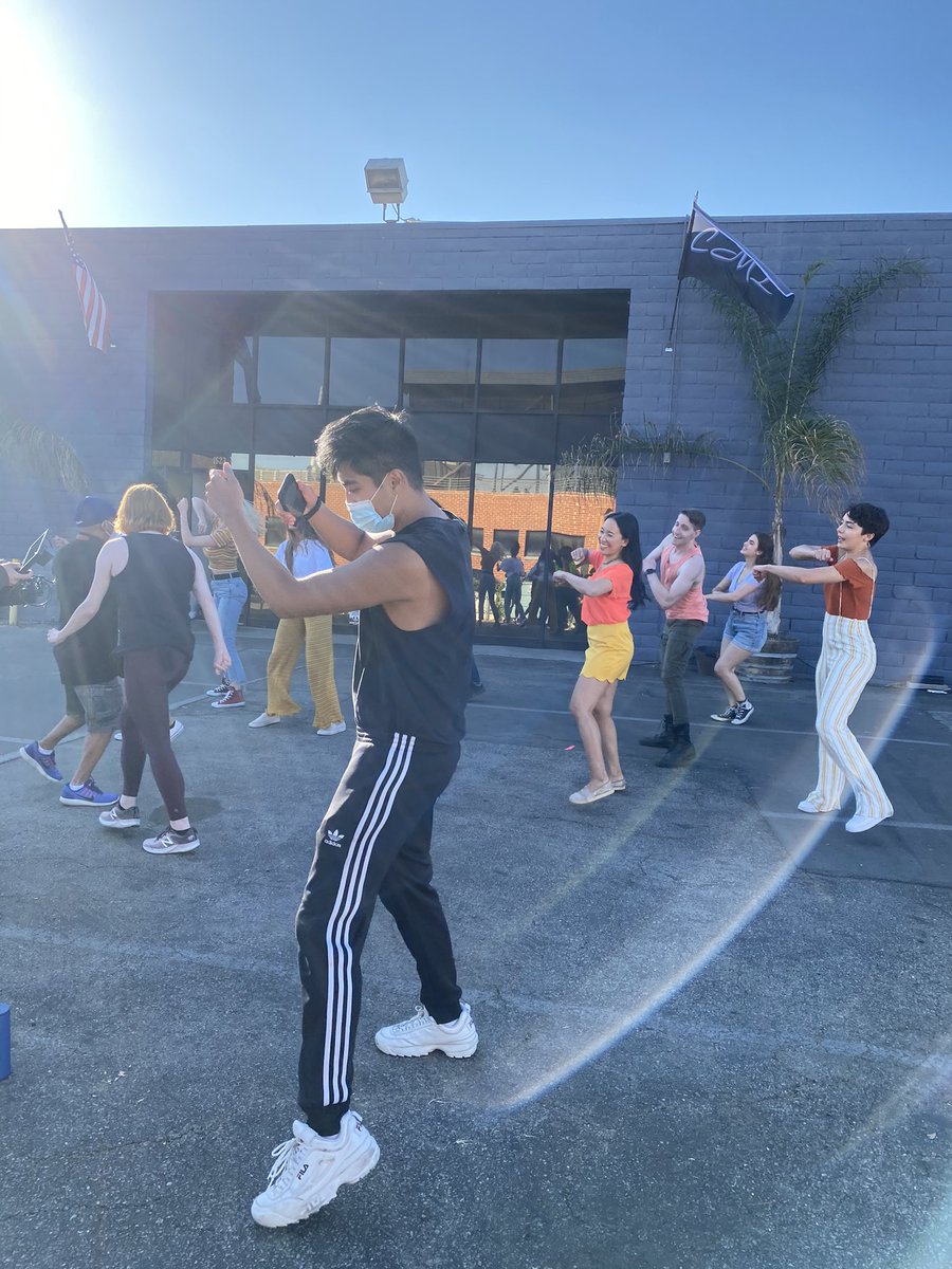 lifeofcyn's tweet photo. TOO. MUCH. FUN!!!! 

#bts #dancesequence #BCHacks #BirthControlHacks directed by @SassyMohen DP Dino Dumandan Choreography @CharlesRealubit 

#womeninfilm #WomensRights https://t.co/3UWB7nXBbl